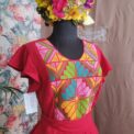 Vestido bordado San Vicente Talla G
