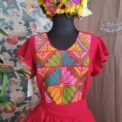 Vestido bordado San Vicente Talla G