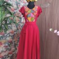 Vestido bordado San Vicente Talla G