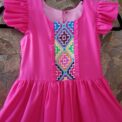 Vestido algodón 2-4 años 64 cm pecho