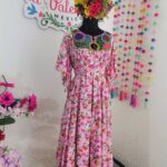 Vestido bordado chiapaneco unitalla
