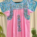 Vestido tradicional San Antonino  M/G  rosa/azul